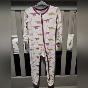 Kickee Pants | Natural Sauropods Zippy | 18-24m